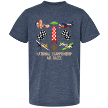 Roswell Air Races Shirts S / Heather Denim Icons Roswell Air Races Kids T-Shirt