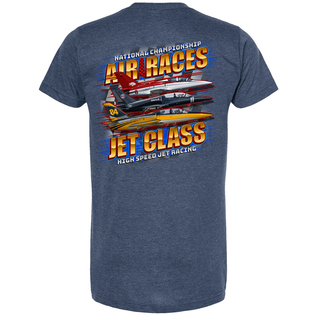 Roswell Air Races Shirts S / Heather Denim Jet Class Roswell Air Races T-Shirt