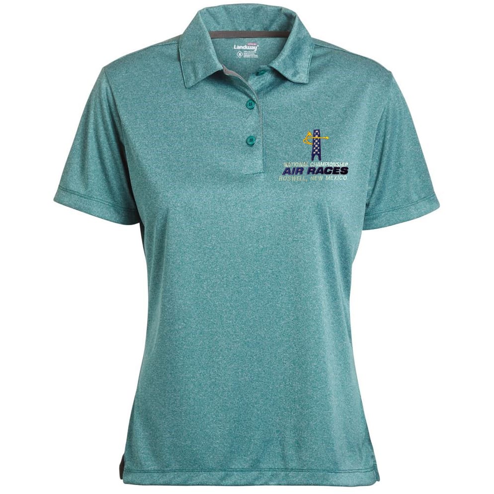 Roswell Air Races Shirts S / Heather Emerald Roswell Air Races Women's Polo Shirt