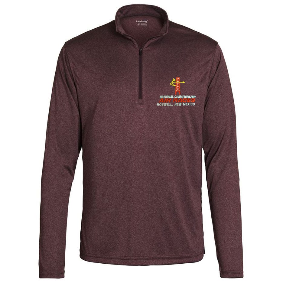 Roswell Air Races Shirts S / Heather Garnet Roswell Air Races Quarter Zip Pullover