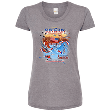 SUN 'n FUN Shirts S / Heather Grey Poster SUN 'n FUN 2026 Women's Tri-Blend T-Shirt