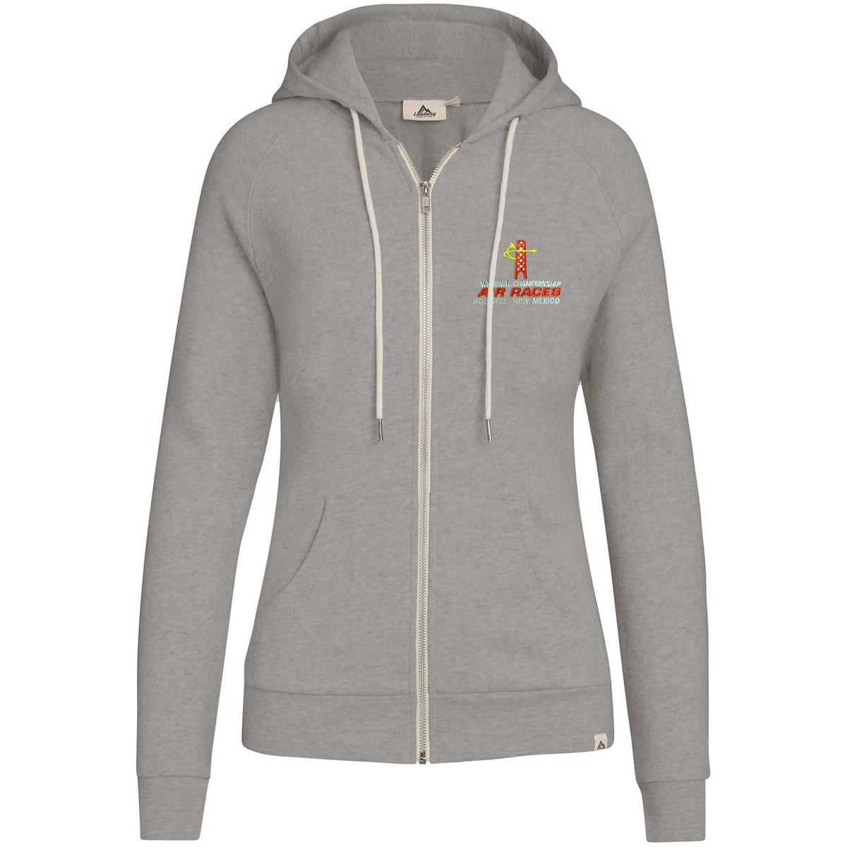 Roswell Air Races Shirts S / Heather Grey Roswell Air Races Women's Full Zip Hoodie