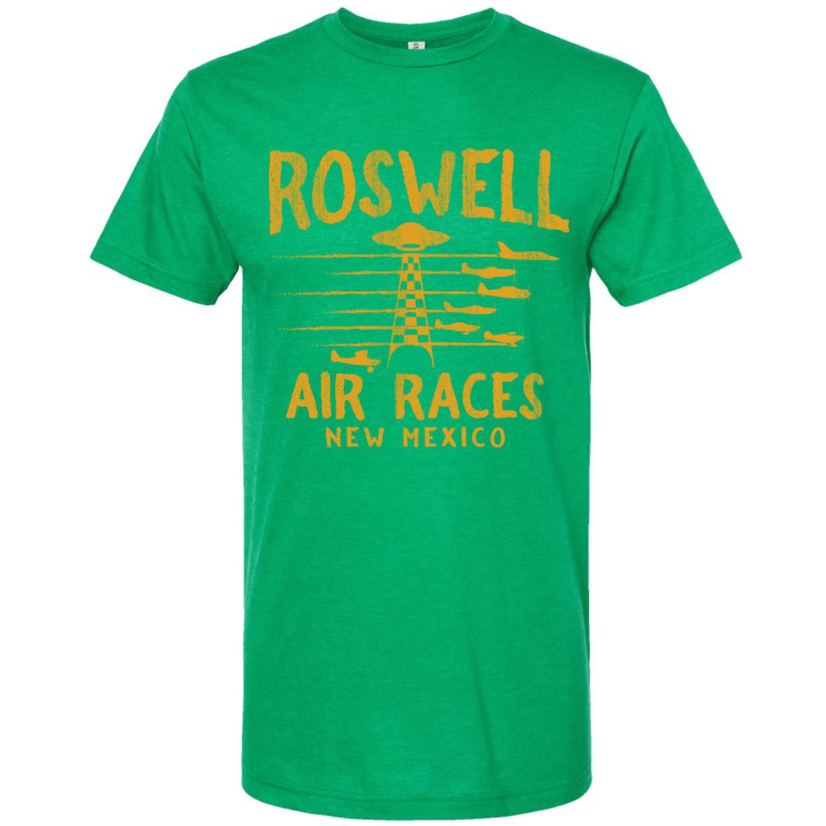 Roswell Air Races Shirts S / Heather Kelly Alien Airspace Roswell Air Races T-Shirt