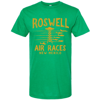 Roswell Air Races Shirts S / Heather Kelly Alien Airspace Roswell Air Races T-Shirt