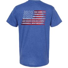 Roswell Air Races Shirts S / Heather Royal World's Fastest Flag Roswell Air Races T-Shirt