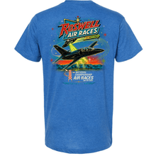 Roswell Air Races Shirts S / Heather Turquoise Full Throttle Thrills Roswell Air Races T-Shirt