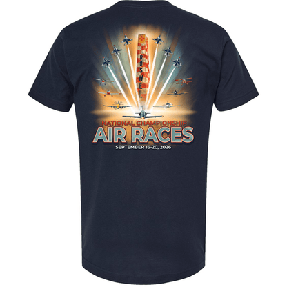 Roswell Air Races Shirts S / Navy 2026 Official Poster Roswell Air Races T-Shirt