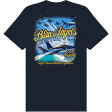 Aeroplane Apparel Company Shirts S / Navy Blue U.S. Navy Blue Angels Flight Demonstration Team T-Shirt