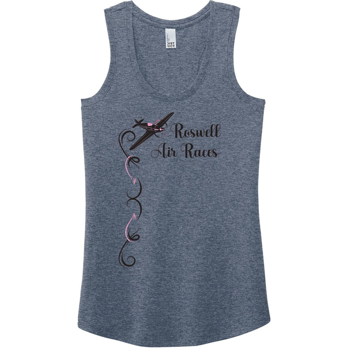 Roswell Air Races Shirts S / Navy Frost Roswell Air Races Women's Racerback Tank Top