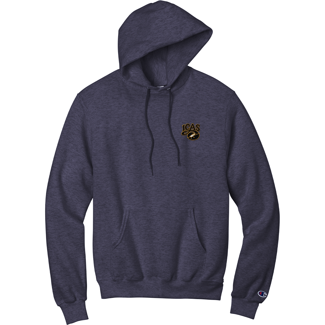 Aeroplane Apparel Company Shirts S / Navy Heather ICAS Champion® Powerblend® Pullover Hoodie