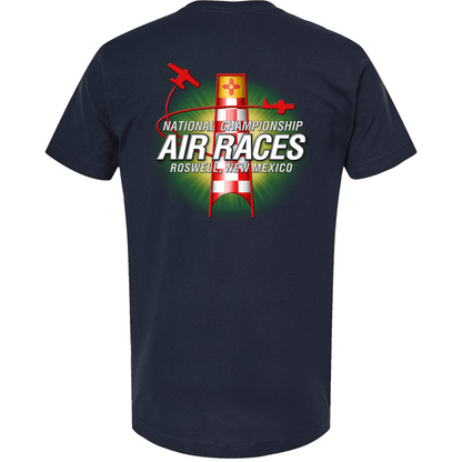 Roswell Air Races Shirts S / Navy Pylon Glow Roswell Air Races T-Shirt