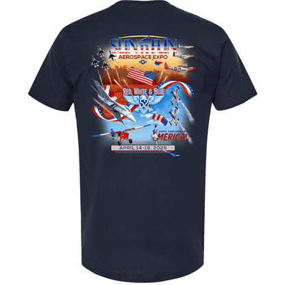 SUN 'n FUN Shirts S / Navy SUN 'n FUN 2026 Poster T-Shirt