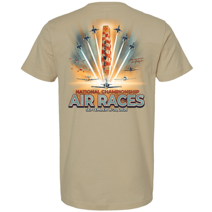 Roswell Air Races Shirts S / Sand 2026 Official Poster Roswell Air Races T-Shirt