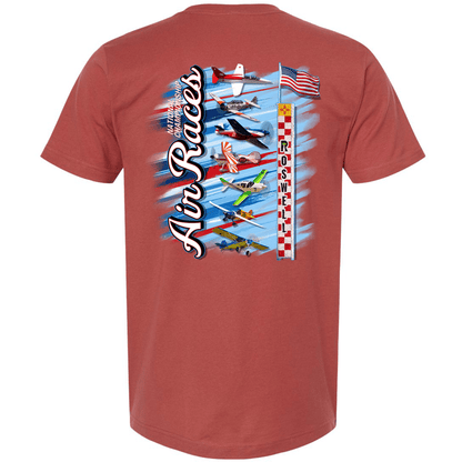 Roswell Air Races Shirts S / Terracotta Full House Roswell Air Races T-Shirt