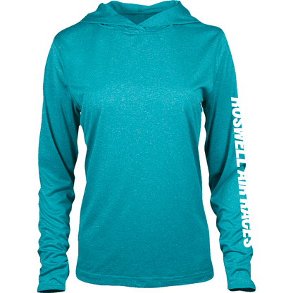 Roswell Air Races Shirts S / Viridian Roswell Air Races Women's Hooded Pullover
