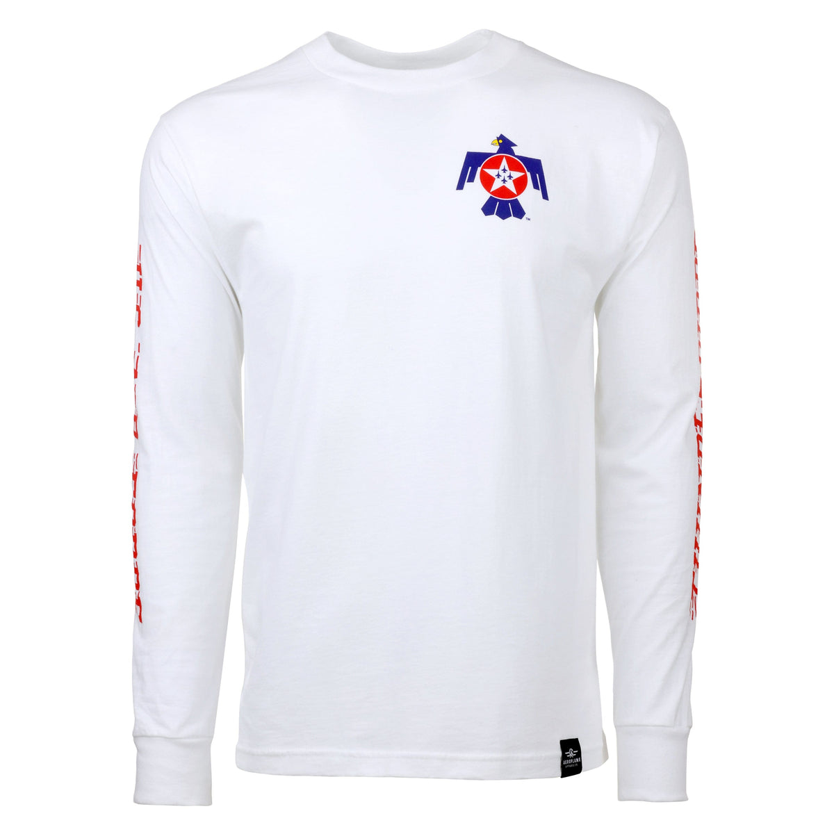 Aeroplane Apparel Company Shirts S / White U.S. Air Force Thunderbirds Speed Long Sleeve T-Shirt