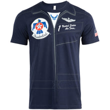 Aeroplane Apparel Company Shirts U.S. Air Force Thunderbirds Flight Suit T-Shirt by Aeroplane Apparel Co.
