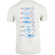 Aeroplane Apparel Company Shirts U.S. Air Force Thunderbirds Heritage T-Shirt by Aeroplane Apparel Co.