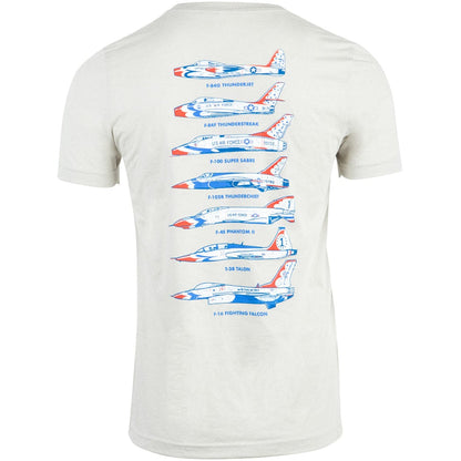 Aeroplane Apparel Company Shirts U.S. Air Force Thunderbirds Heritage T-Shirt by Aeroplane Apparel Co.