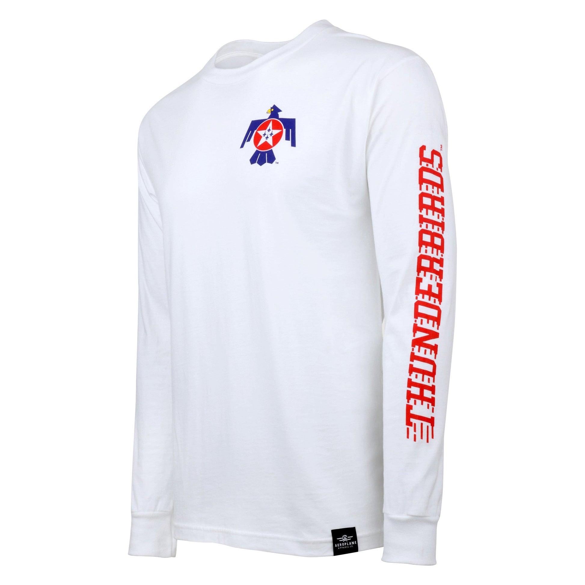 Aeroplane Apparel Company Shirts U.S. Air Force Thunderbirds Speed Long Sleeve T-Shirt