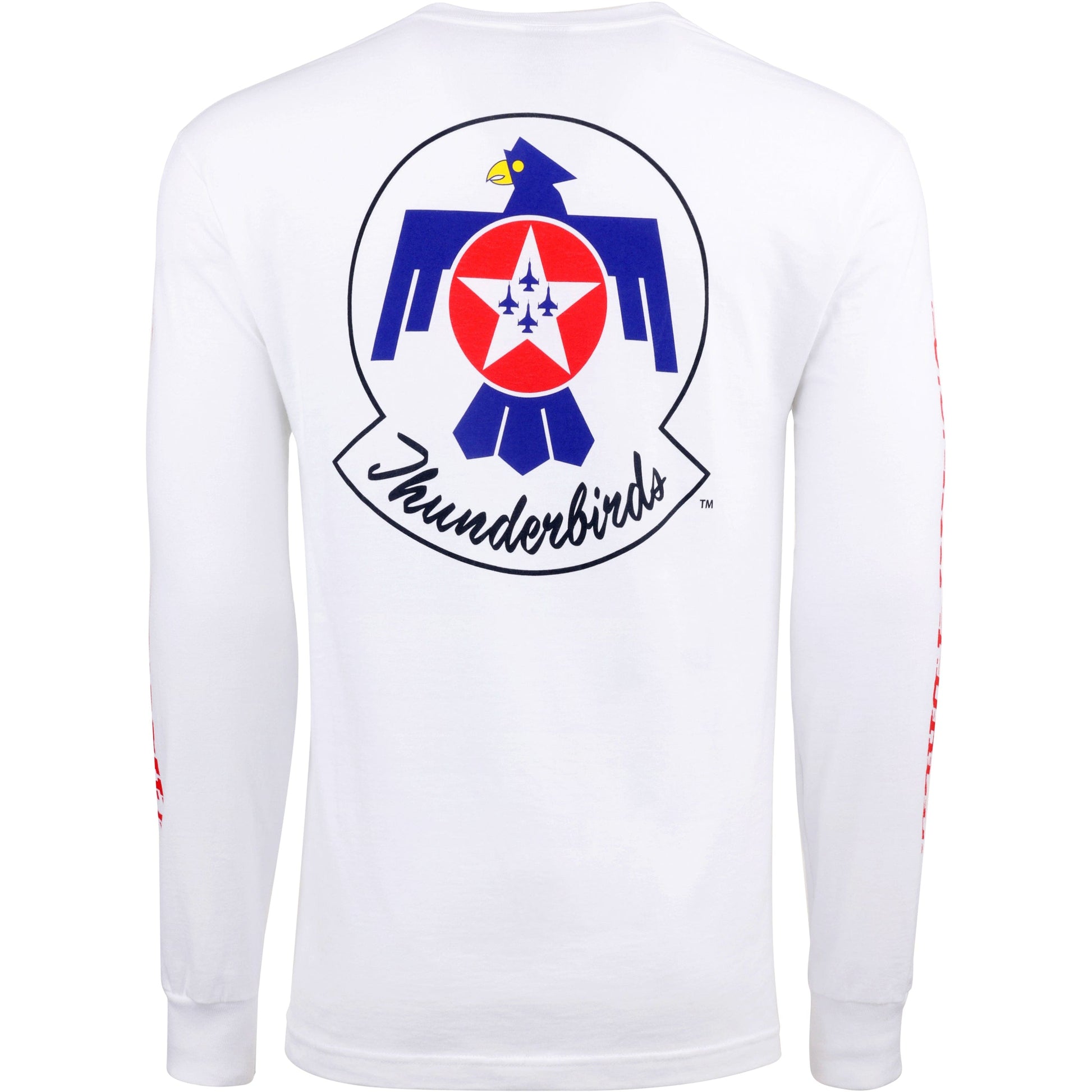 Aeroplane Apparel Company Shirts U.S. Air Force Thunderbirds Speed Long Sleeve T-Shirt