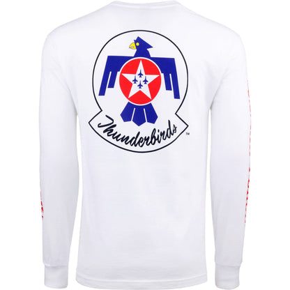 Aeroplane Apparel Company Shirts U.S. Air Force Thunderbirds Speed Long Sleeve T-Shirt
