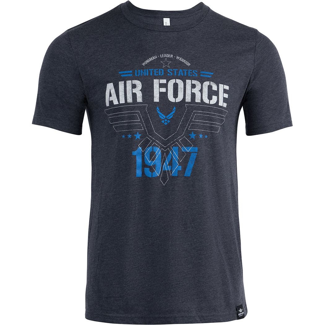 Aeroplane Apparel Company Shirts U.S. Air Force Wingman Leader Warrior T-Shirt by Aeroplane Apparel Co.
