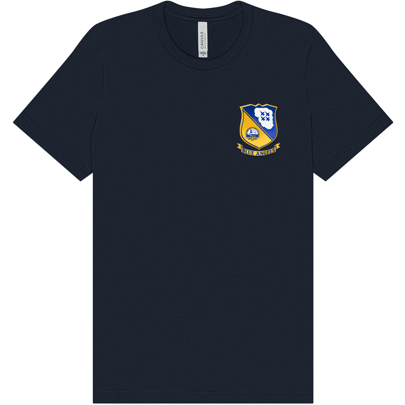 Aeroplane Apparel Company Shirts U.S. Navy Blue Angels Flight Demonstration Team T-Shirt