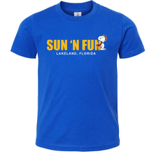 SUN 'n FUN Shirts XS / Royal Blue Snoopy Kids SUN 'n FUN 2026 T-Shirt