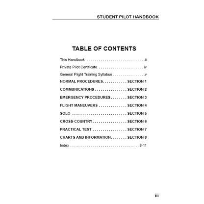 Flight Time Publishing Student Pilot Handbook: Flight Operations & Illustrated Maneuvers by Art Parma