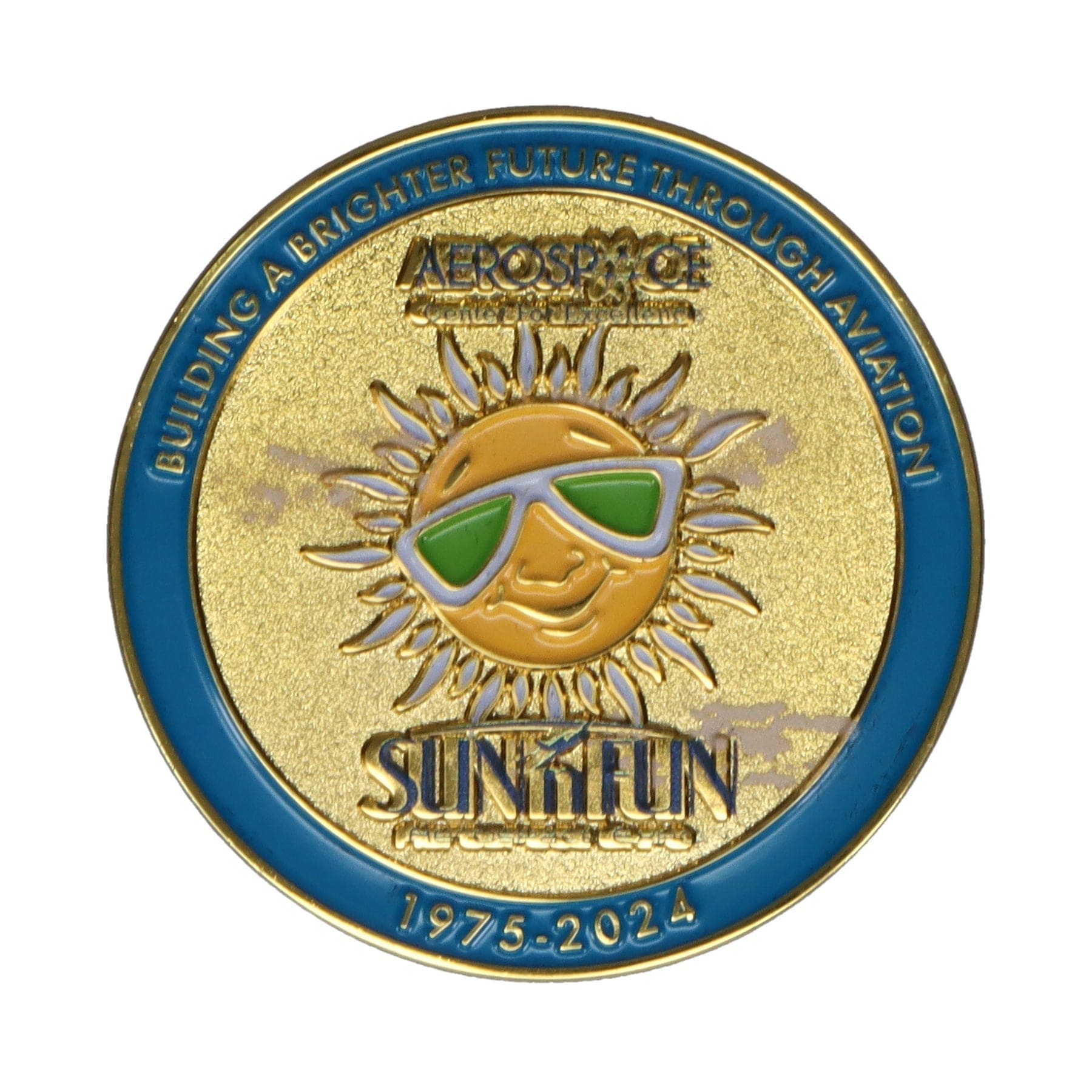 SUN 'n FUN 50th Challenge Coin - PilotMall.com