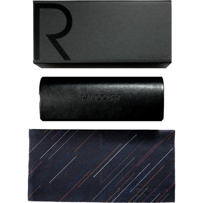 Randolph Engineering Sunglasses Randolph Aviator Sunglasses - 55mm 23k White Gold with American Gray Lenses