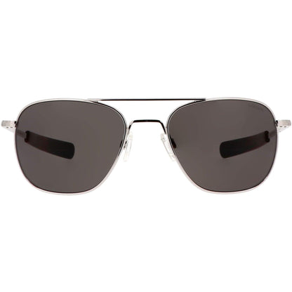 Randolph Engineering Sunglasses Randolph Aviator Sunglasses - 55mm 23k White Gold with American Gray Lenses