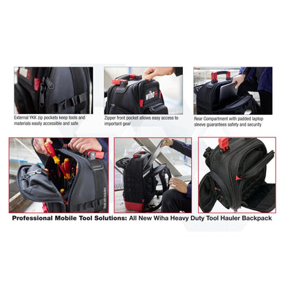 Wiha Tools Wiha 114-Piece Industrial MRO Tool Kit in Heavy Duty Backpack – The Ultimate Portable Tool Solution for Pilots and Aircraft Owners