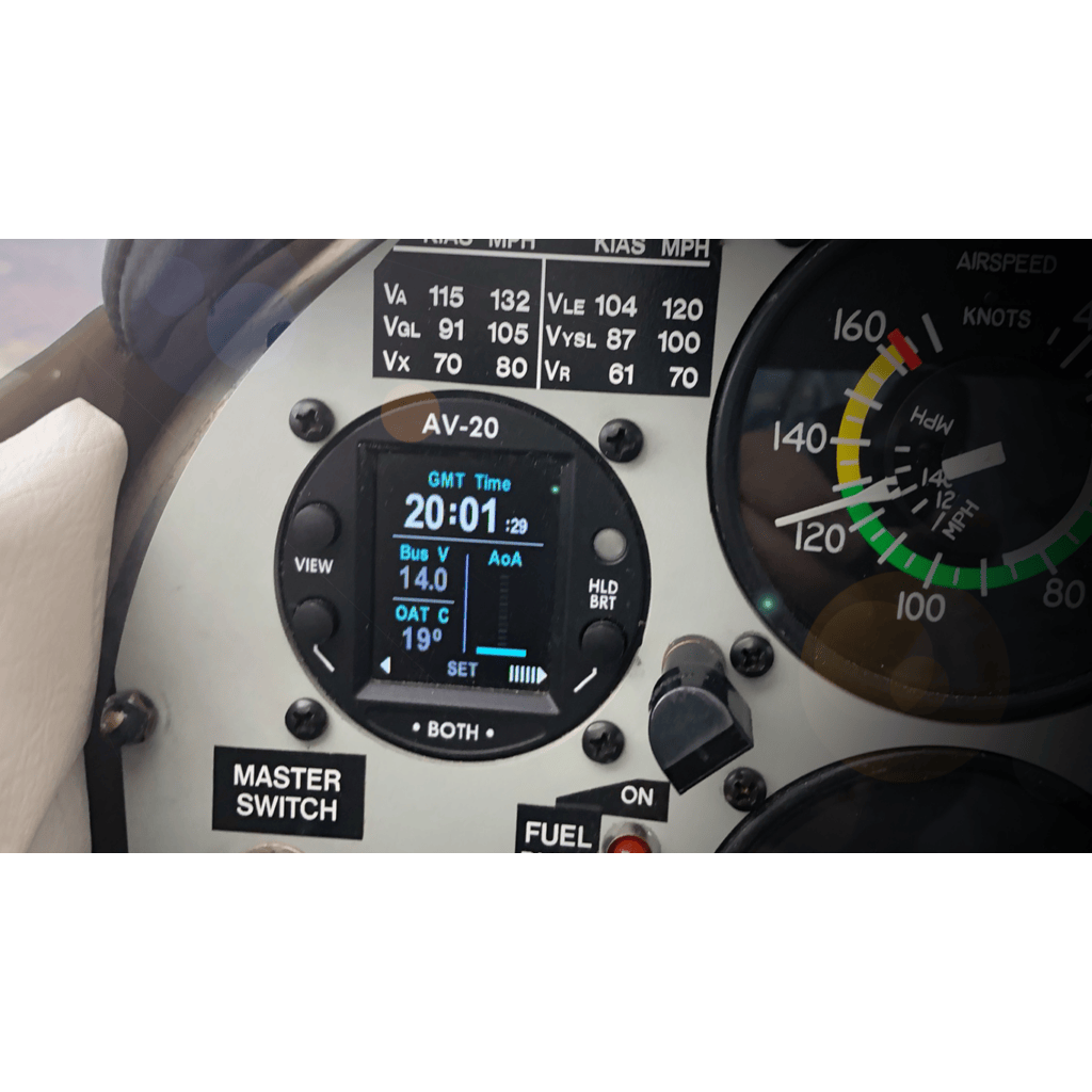 uAvionix uAvionix AV-20-E Experimental 2.25-Inch Multi-Function Display