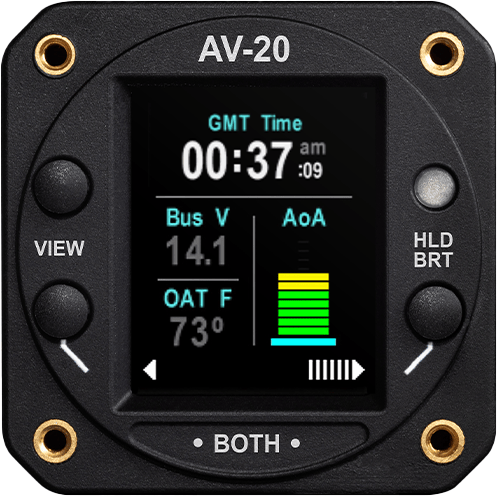 uAvionix uAvionix AV-20-E Experimental 2.25-Inch Multi-Function Display