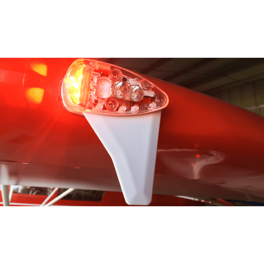 uAvionix uAvionix skyBeacon ADS-B Out Wingtip LED Nav Light with WAAS GPS