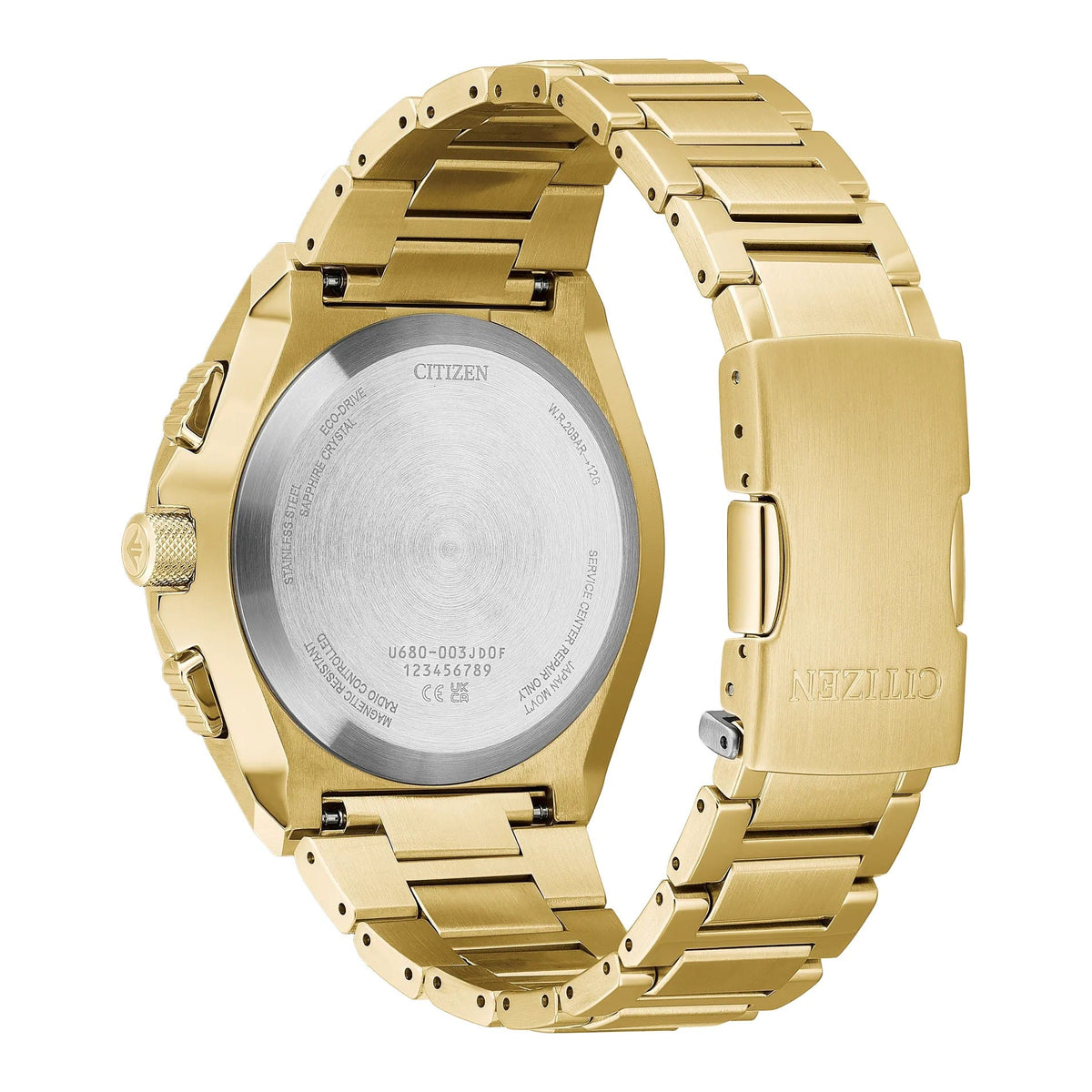 Citizen Watch Watches Citizen Promaster Skyhawk A-T Gold-Tone Black Dial Watch JY8144-50E
