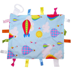 14x18 Balloons & Kites Lovey with Educational Shapes - PilotMall.com
