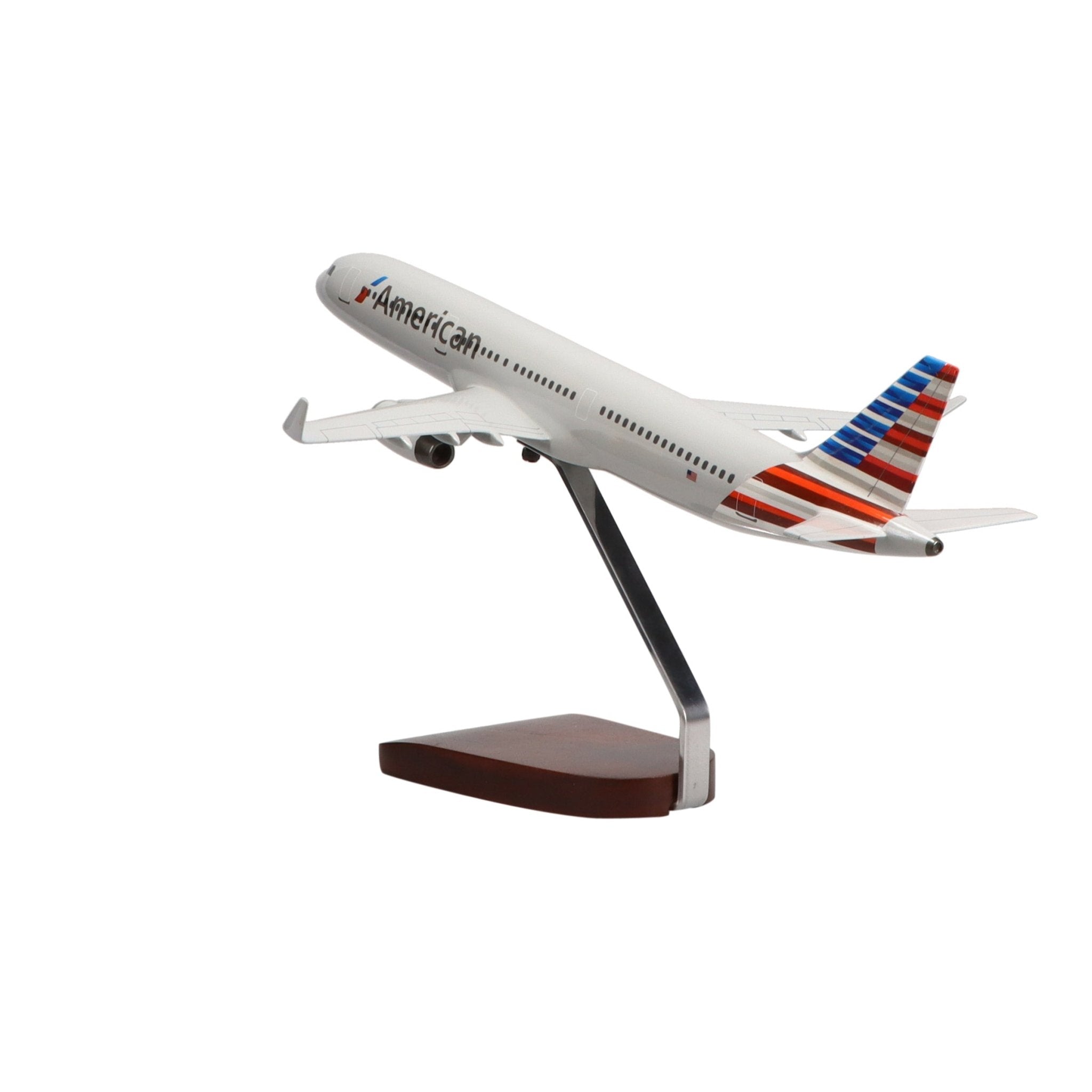 Airbus A321-200 American Airlines Limited Edition Large Mahogany Model - PilotMall.com