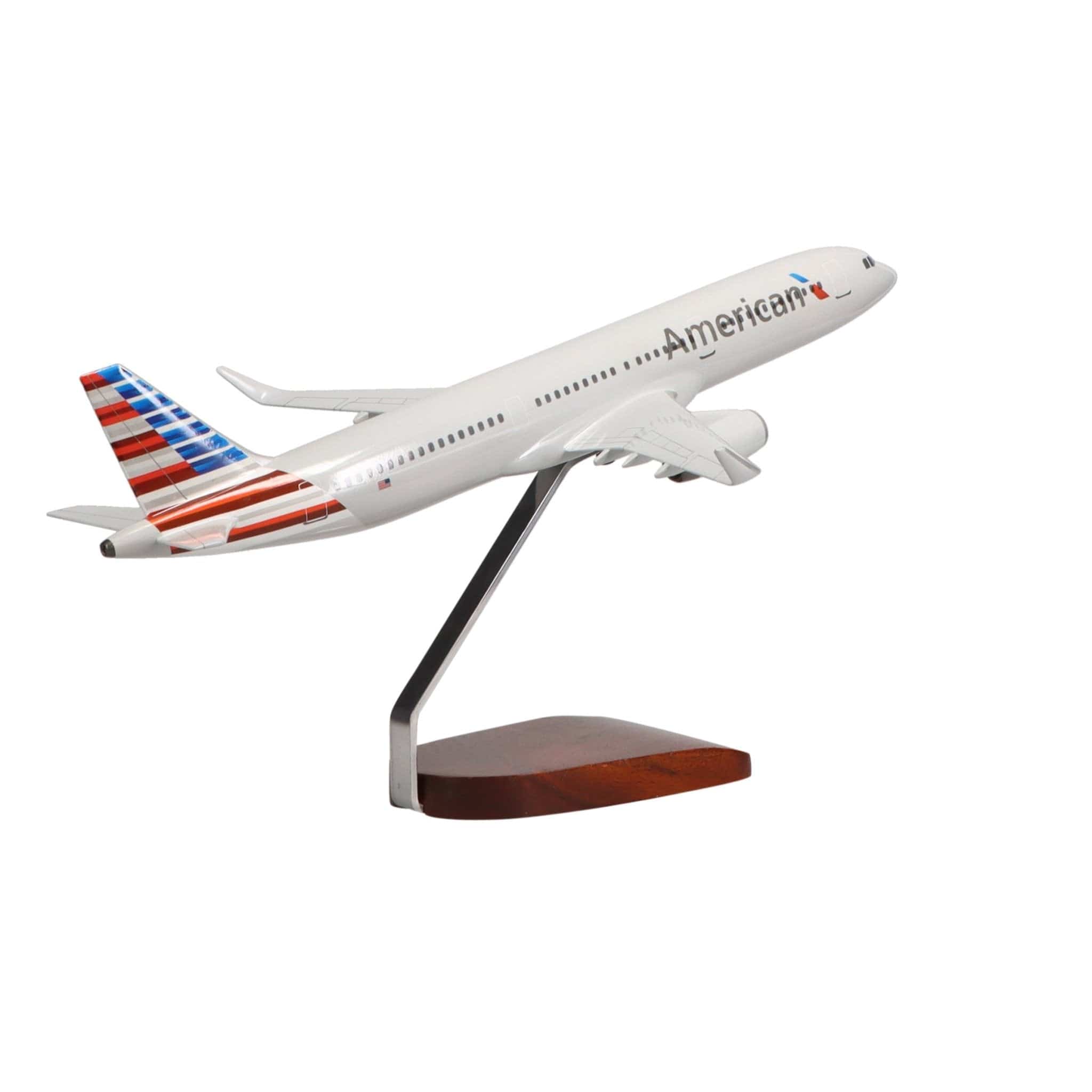 Airbus A321-200 American Airlines Large Mahogany Model