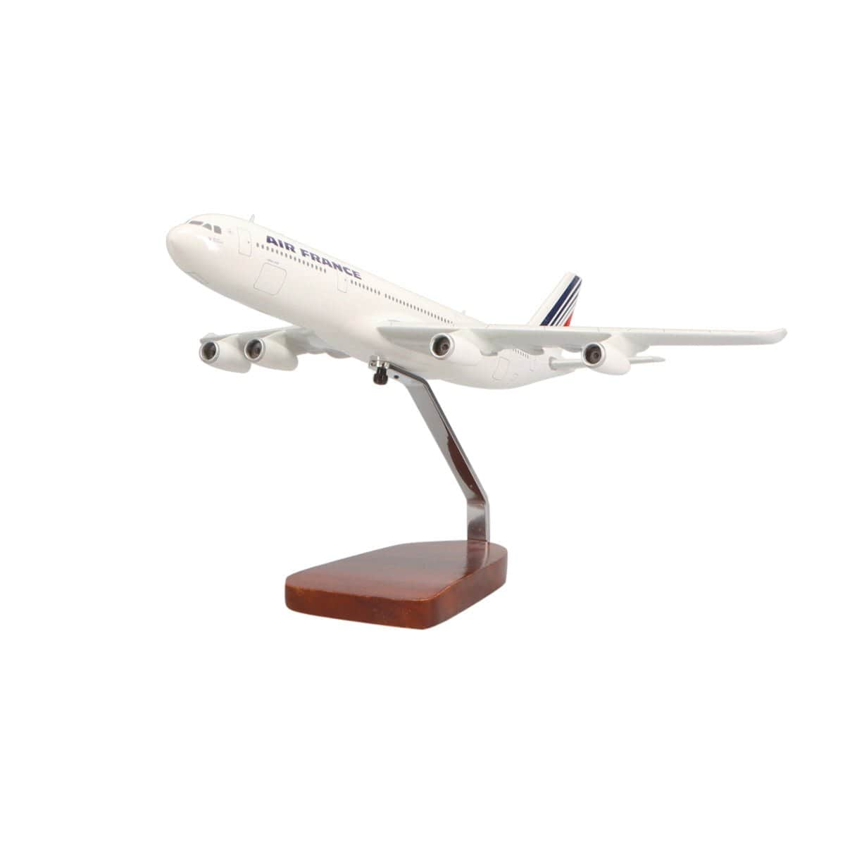 Airbus A340-300 Air France Limited Edition Large Mahogany Model - PilotMall.com