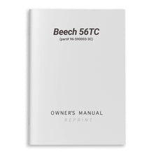 Essco Aircraft Aircraft Manual Beech 56TC Owner's Manual (part# 96-590003-3C)