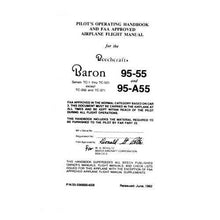 Essco Aircraft Aircraft Manual Beech 95-55, 95-A55 Baron POH (55-590000-65B)