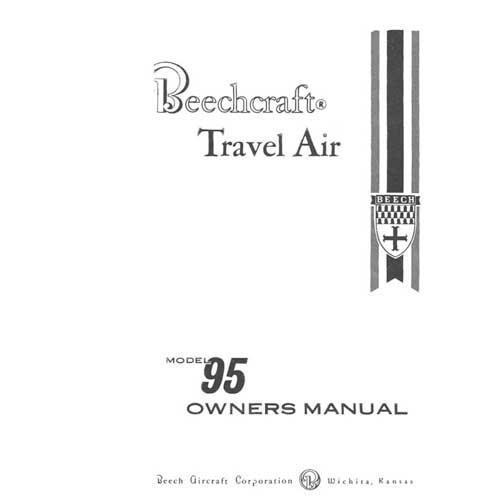 Essco Aircraft Aircraft Manual Beech 95 Travel Air Owner's Manual (part# 95-590014-1)