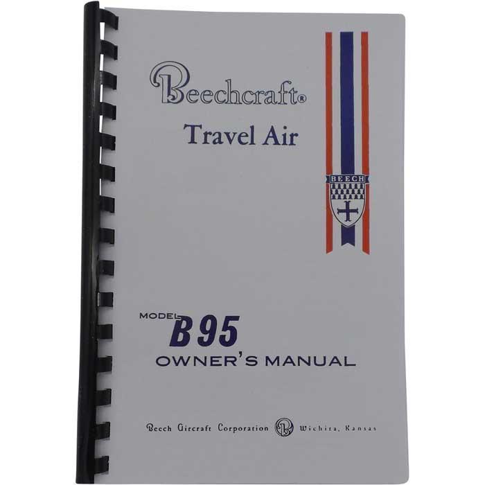 Essco Aircraft Aircraft Manual Beech B95 Travel Air Owner's Manual (part# 95-590014-37)