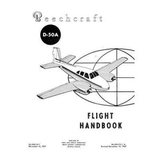 Essco Aircraft Aircraft Manual Beech D-50 1957, Revised 1963 Flight Handbook (part# 50-590112-1)