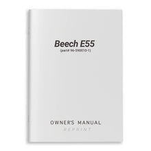 Essco Aircraft Aircraft Manual Beech E55 Owner's Manual (part# 96-590010-1)