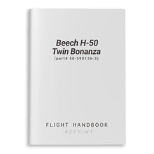 Essco Aircraft Aircraft Manual Beech H-50 Twin Bonanza Flight Handbook (part# 50-590126-3)