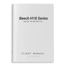 Essco Aircraft Aircraft Manual Beech H18 Series Flight Manual (part# 18-001027-5)